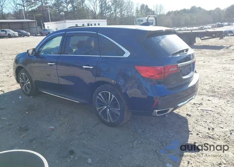 2020 Acura Mdx Technology Package из США, поврежденный, VIN 5J8YD4H51LL037612